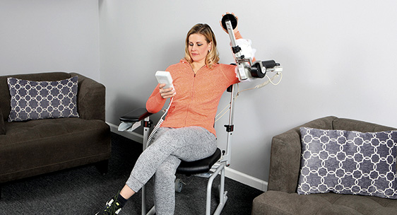 Lytle equipment for the shoulder, Mover. Increases your range of motion.